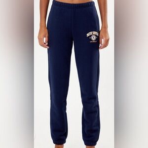 Pacsun World Class Pacific Sunwear Slim Sweatpants Navy Color